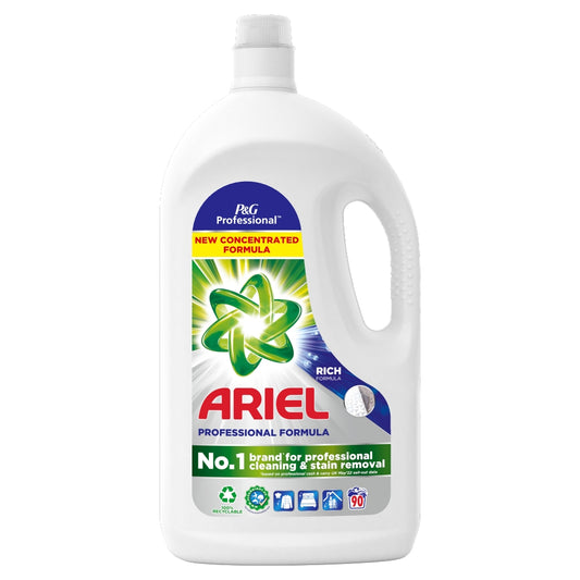 Ariel Professional Washing Liquid Laundry Detergent Regular Washes 4.05l