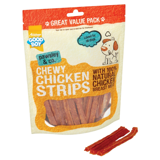 Good Boy Chewy Chicken Strips 350g