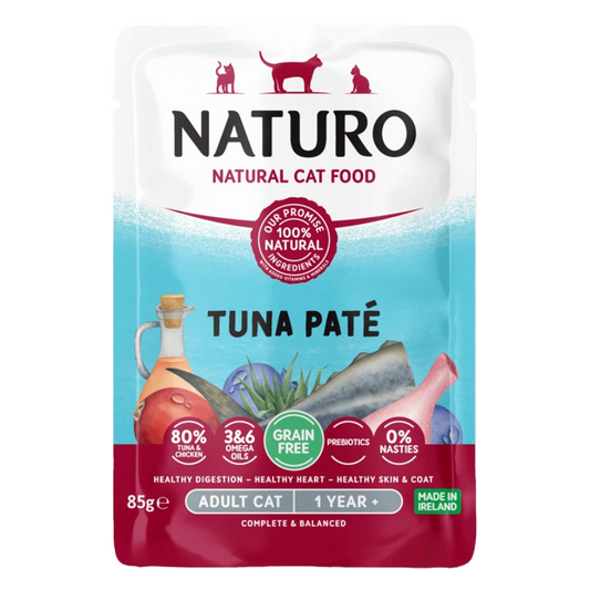 Naturo Cat Tuna Paté 85g Pouch