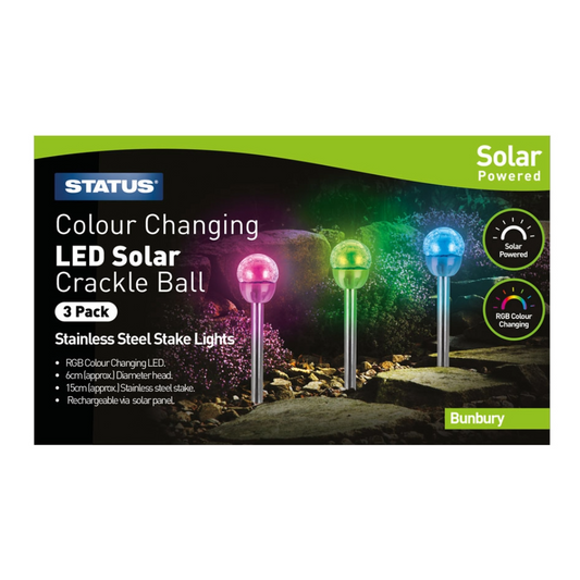 Bunbury Colourful Lights - 3 Pack