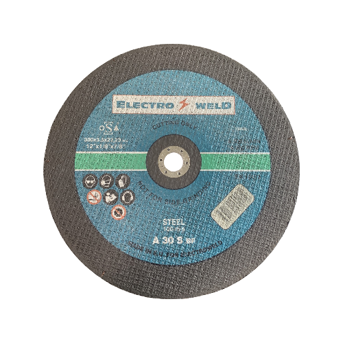 12" x 7/8mm Bore Flat Centre Steel Cutting Disc