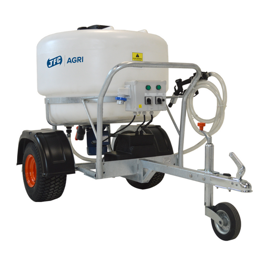 340L JFC ATV Milk Cart with Mixer and Pump