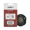 GENFITT 7-pin socket packaging with wiring diagram on a white background