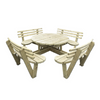 8 Seater Round Picnic Table 1