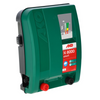 Green Ako electronic device with digital display on a white background