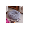 Calming Shaggy Faux FurBed Grey Extra Large