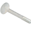 A single metallic flat-head bolt with a threaded shank, shown diagonally on a plain white background.