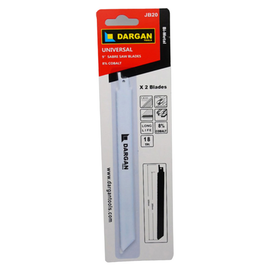 Image of 9" saw blades in red and white Dargan packaging