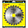  Circular saw blades on yellow packaging