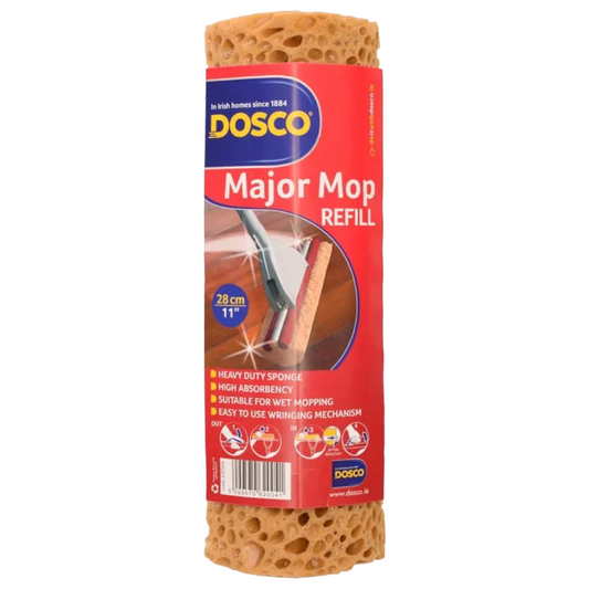 Dosco Major Mop Refill with red packaging on a white background
