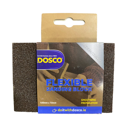 Dosco Medium / Coarse Grit Sanding Block