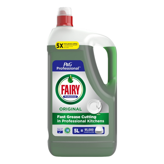 Fairy Professional Washing Up Liquid – Original 5L