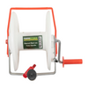 FarmStokk geared reel with gate handle on a white background
