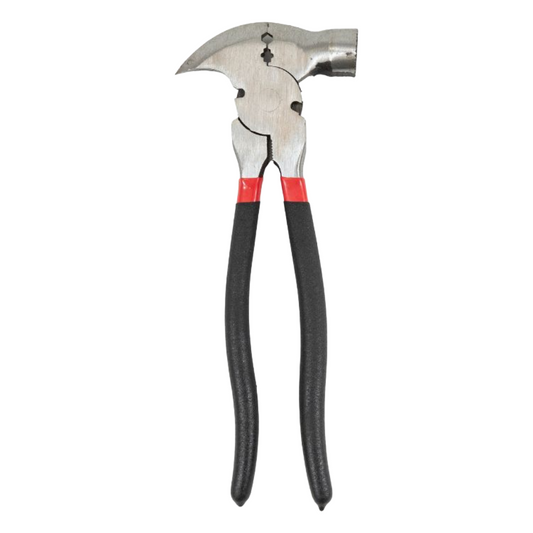 fencing pliers on white background