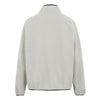 Light gray fleece jacket on a white background