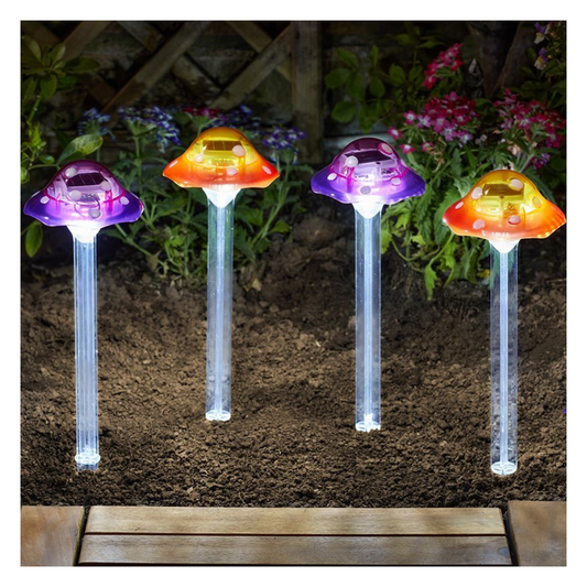 Funky Fungus Solar Lights 4 Pack