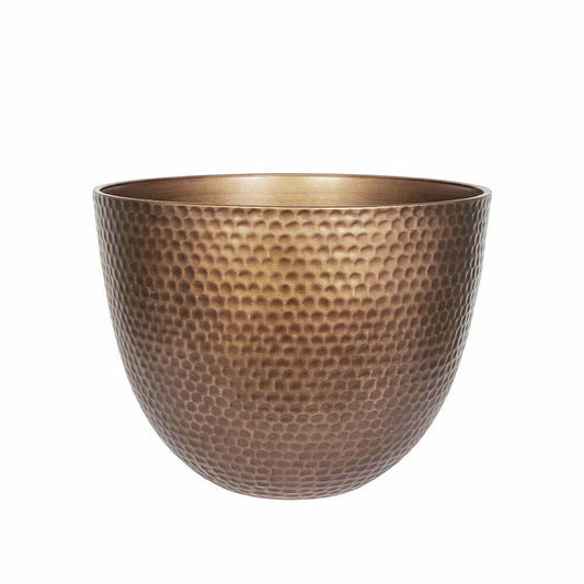 Plant Avenue Elements Gold Effect 31cm Plant Pot