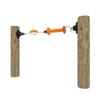 alternative view of the Gallaghers Electric Bungy Gate 3.5-7M between 2 posts