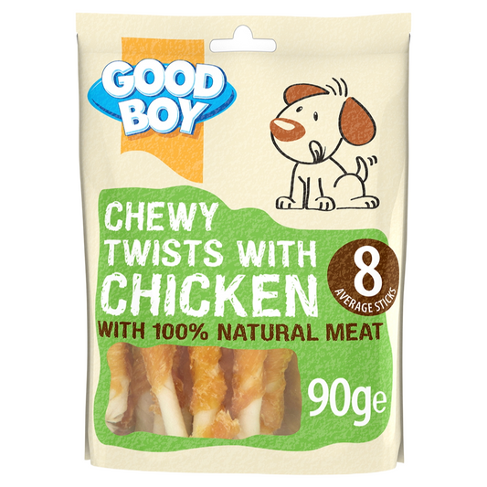Good Boy Chewy Twist With Chicken 90g