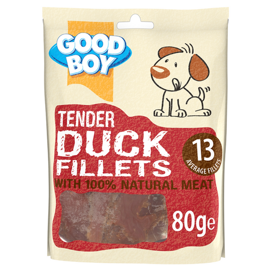 Good Boy Tender Duck Fillets 80g
