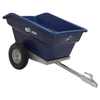 blue trailer with wheels and jfc logo on white background