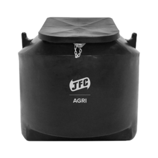 Feed bin in black 