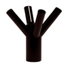 plastic piece for milking parlours