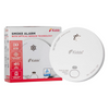 Kidde smoke alarm with packaging on a white background