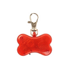 LED Vis-Tag Bone red