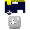 socket silver on white background with navy/yellow packaging