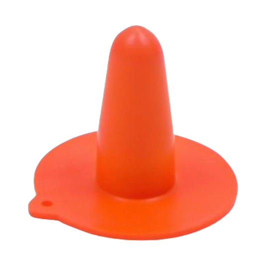 orange plastic insert