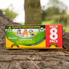 8 Pack of Peckish Suet Cakes in the garden