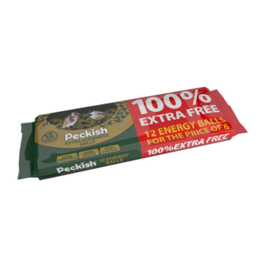 Peckish Extra Goodness Energy Balls 6 pack plus 6 Extra Free