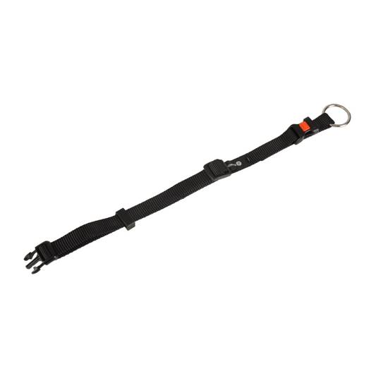 Pet Collar Ziggi in Black size 40-55cm