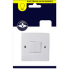 White electrical wall plate with Zhenon brand logo on a white background