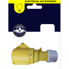 yellow socket on white background in navy and yellow packaging