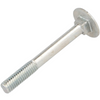 A single silver metal flat head bolt with a threaded shank, shown on a plain white background.