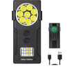 work light on white background with charger beiside it