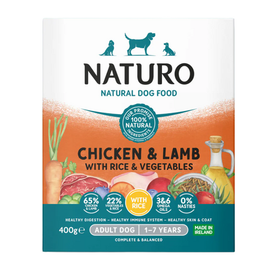 Naturo Chicken & Lamb 400g