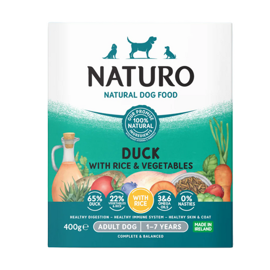 Naturo Duck & Rice 400g