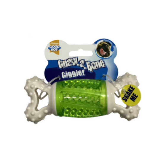 Good Boy Gnaw a Bone Giggler Dog Toy
