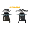 Sahara Rapid Assembly BBQ Cover