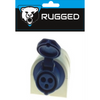 socket shown on white background in blue and black writing