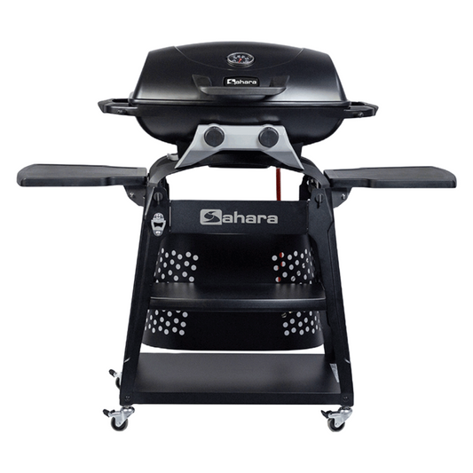 Sahara Storm 2 Burner Gas BBQ front view