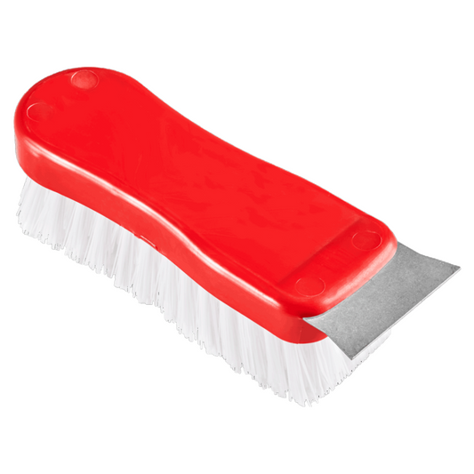 image of a red brush for shearers