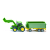 John Deere Tractor with Loader & Trailer