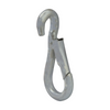 Metal hook on a white background