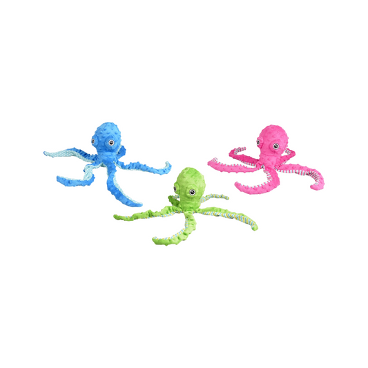 Squeaky Octopus Soft Plush Pet Toys