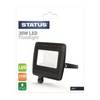 Status Asti 30W LED Grey Flood Light J3833