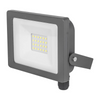 LED flood light with visible brand logo on a white background